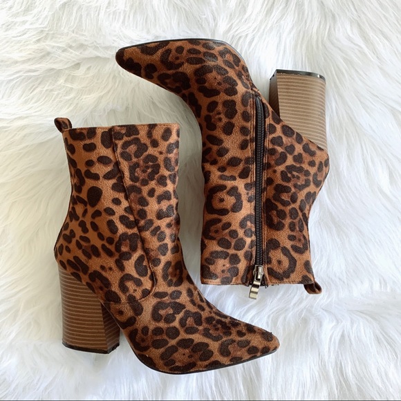 Beast Fashion LA Shoes - LEOPARD booties
